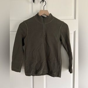 Boys 1/4 zip Henley